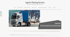 Desktop Screenshot of logisticplanningservices.co.uk